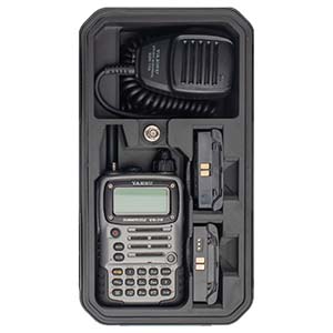 Yaesu VX-7R VX-7 Handheld Portable VHF UHF Radio Custom Storage
